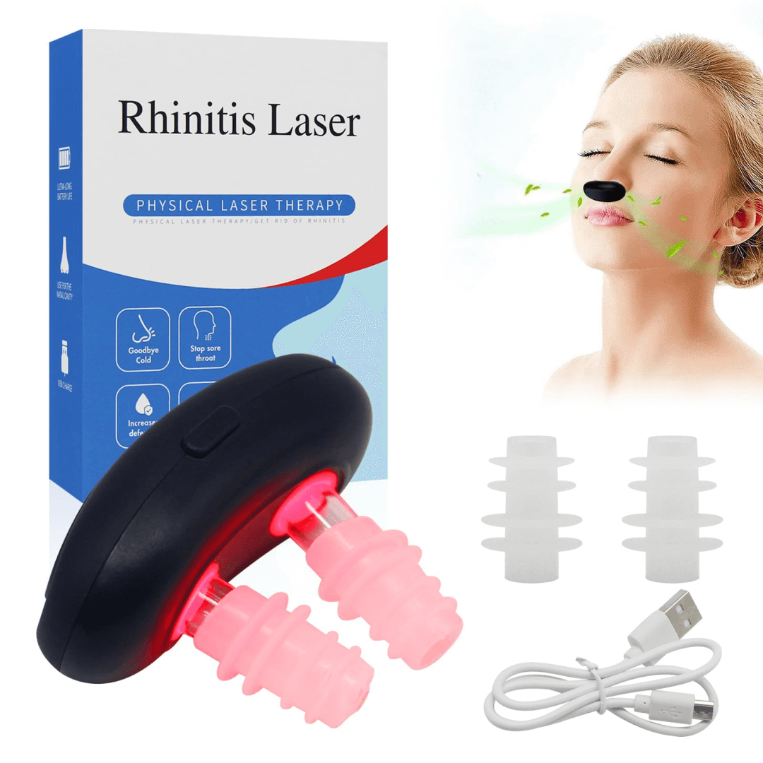 Rhinitis Laser - Nasal Red Light Therapy Device for Rhinitis and Sinus ...