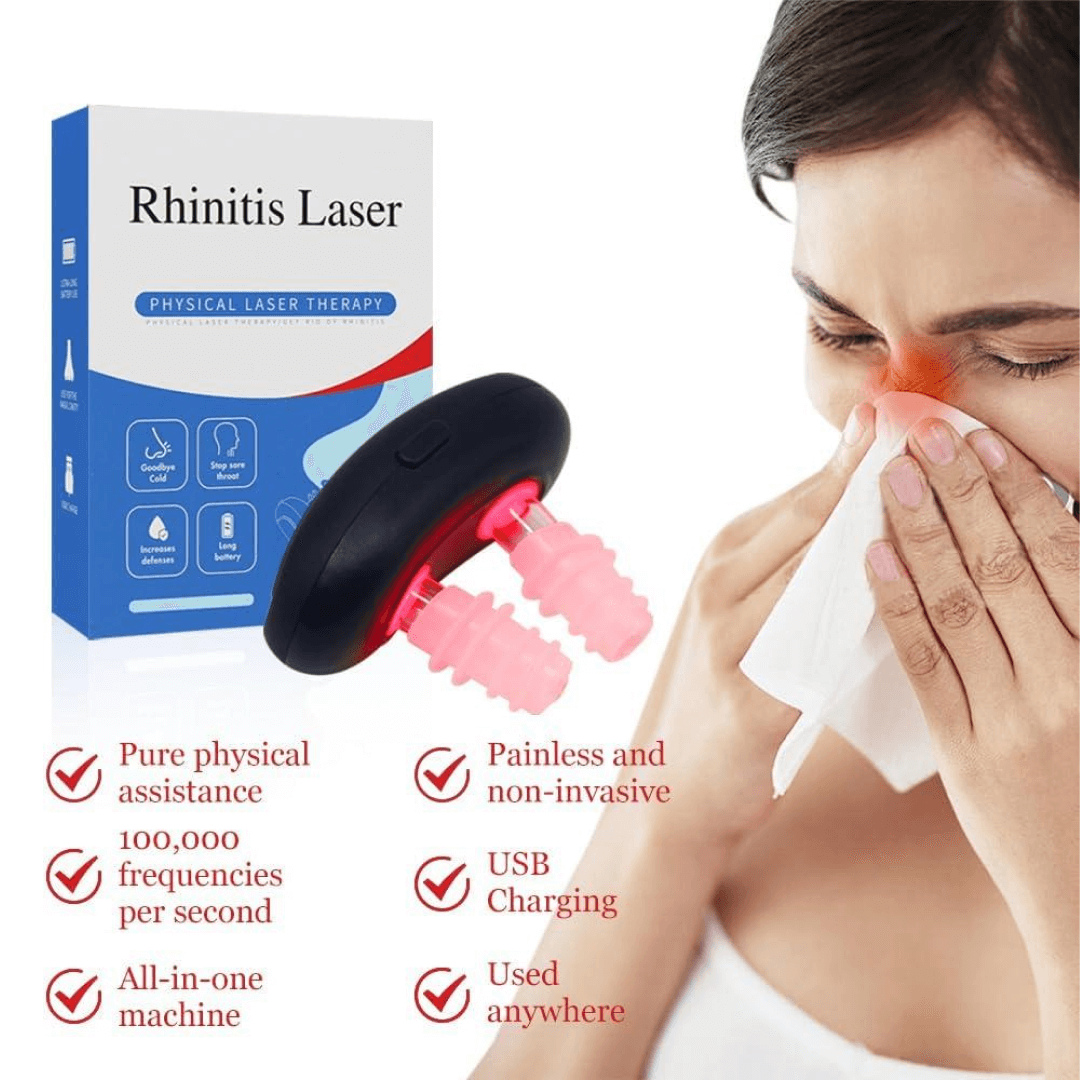 Rhinitis Laser - Nasal Red Light Therapy Device for Rhinitis and Sinus ...