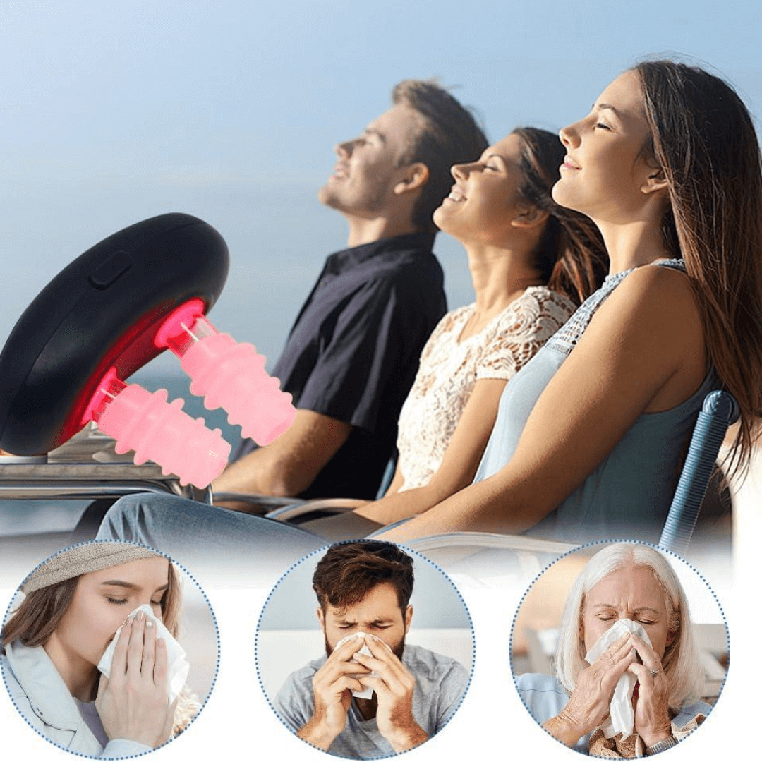 Rhinitis Laser - Nasal Red Light Therapy Device for Rhinitis and Sinus